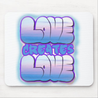 O amor cria o mousepad bonito do presente do amor