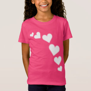 O amor da menina da camisa dos namorados da menina