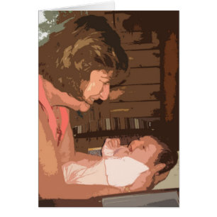 O amor de uma avó - cartão