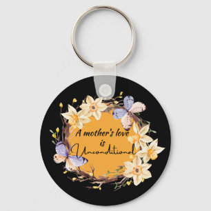 O amor de uma mãe é Chaveiro incondicional