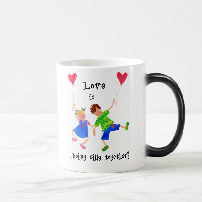 O amor é... Caneca transmutação (Direita)