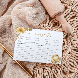 O Amor É Criar Cartões De Receita De Chá de panela