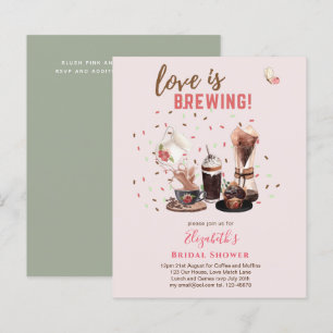 O Amor É Criar CHÁ DE PANELA Café Muffins INVIT