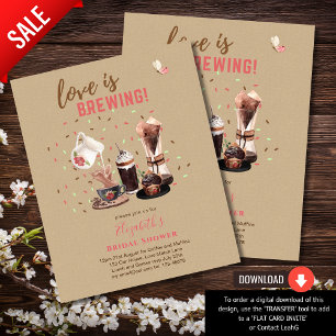 O Amor É Criar CHÁ DE PANELA Café Muffins INVIT