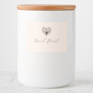 O amor é criar etiquetas de Comida