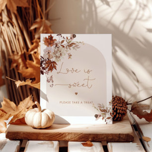 O amor é doce, dar uma Poster