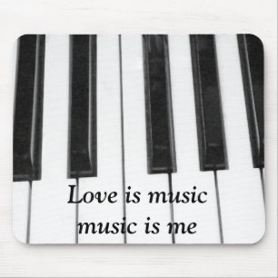 O amor é Music_ Mousepad