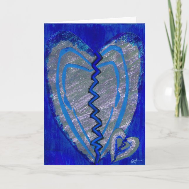 O amor é (não). Cartão de presente (Frente)