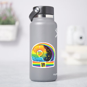O amor é o adesivo do Love LGBTQ