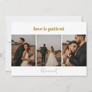 O amor é o anúncio do casamento fotográfico do pac