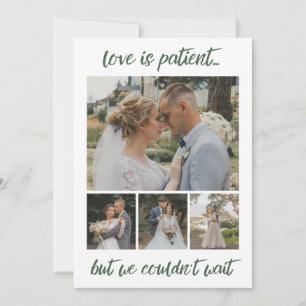 O amor é o anúncio do lançamento do casamento do p