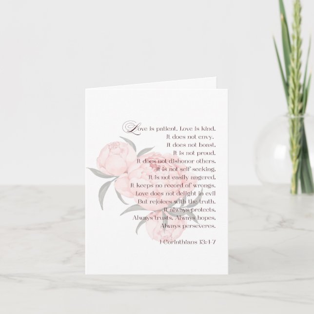 O Amor é Paciente – Convite para Salvar a Data (Frente)