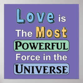 O amor é poderoso Poster