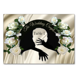 O amor é tudo o que existe Cartões de mesa