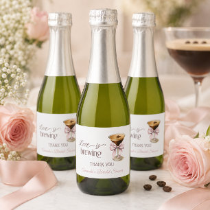 O Amor Está Fermentando Café com Laço Rosa Chá de
