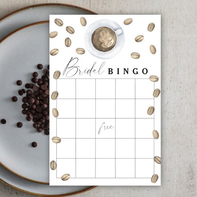 O amor está fervendo Jogo de bingo para chá de pan (Criador carregado)