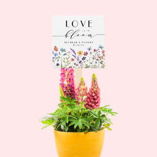 O amor está na Etiqueta de Presente do Favor do Bl