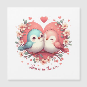 O amor está no ar