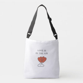 "O amor está no ar" Bag de Tote de Corações Bonito