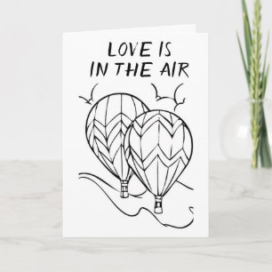 **O AMOR** ESTÁ NO AR **NO NOSSO CARTÃO ANIVERS