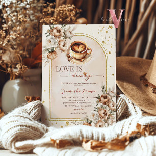 O AMOR ESTÁ REPRODUZINDO O Convite para Chás de pa