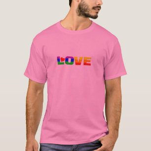 O amor/liberdade soa o t-shirt