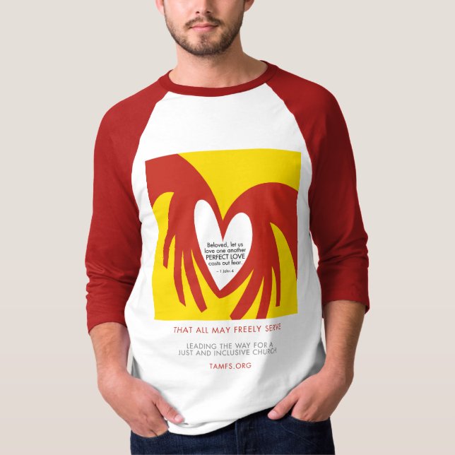 O amor molda para fora o medo - t-shirt (Frente)