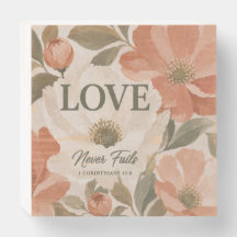 O AMOR NUNCA FALHA | Presente de Casamento Cristão