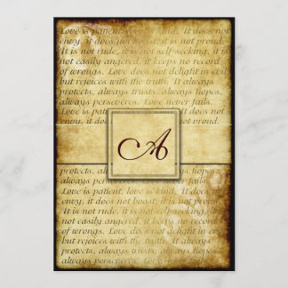 O Amor Russo é o Convite ao Casamento vintage do P