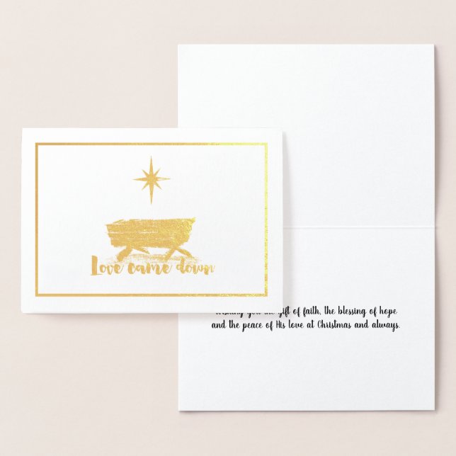 O Amor Veio Para O Cartão De Natal (Exibição)