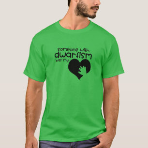 O anão da Camisa da Consciência do Nanismo tem m