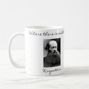 O anarquista de Peter Kropotkin cita a caneca