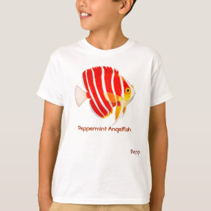O Angelfish do Peppermint caçoa o t-shirt
