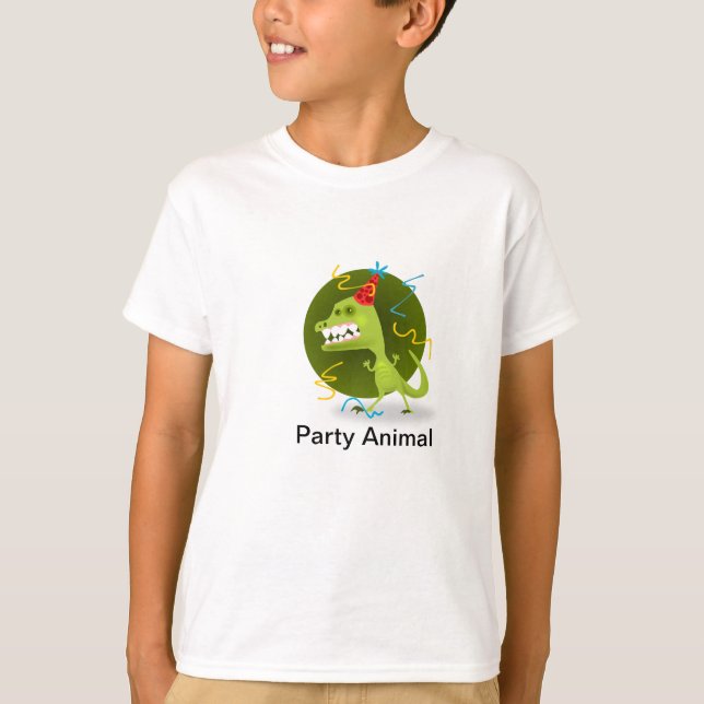 O animal de partido caçoa o t-shirt (Frente)