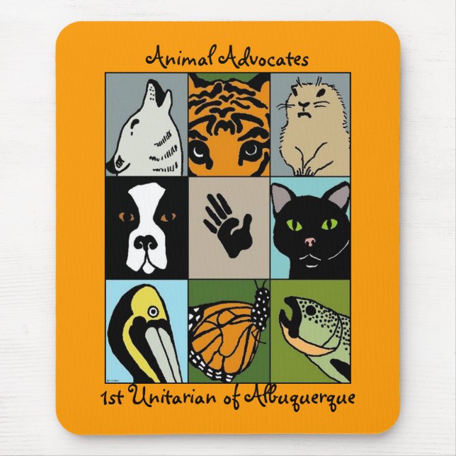 O animal defende o mousepad (Frente)