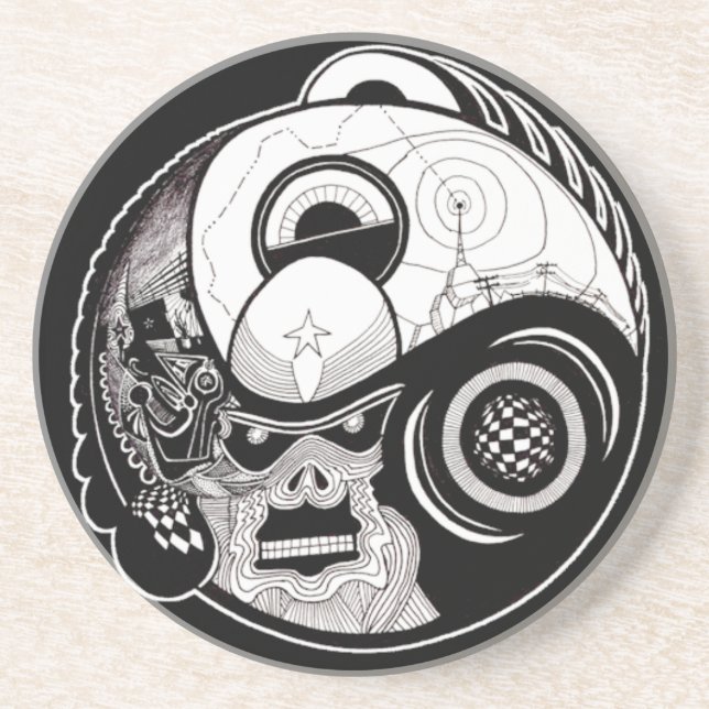 "O animal dentro" da porta copos da bebida da (Frente)