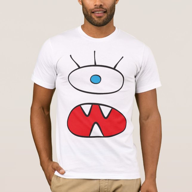 O animal sem nome - t-shirt dos homens (Frente)