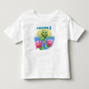 O aniversário da T-shirt do Leap Sapo é personaliz