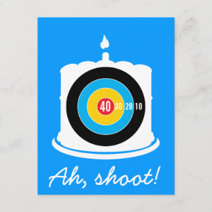 O aniversário de 40 anos do Sharpshooter - convite