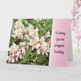 O Aniversário Mais Feliz - Cartão de Aniversário