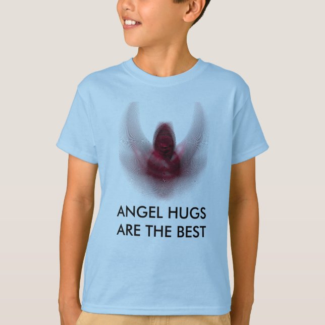 O ANJO ABRAÇA O T-SHIRT DOS MIÚDOS (Frente)