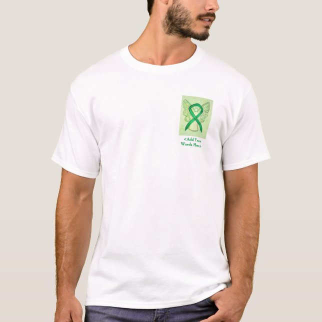O Anjo da Faixa Verde Causa Conhecimento A Camisas (Frente)