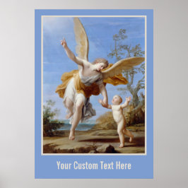 "O Anjo Guardião" poster personalizado