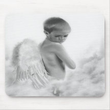 O anjo rasga Mousepad
