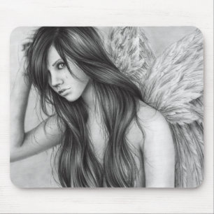 O anjo rasga Mousepad