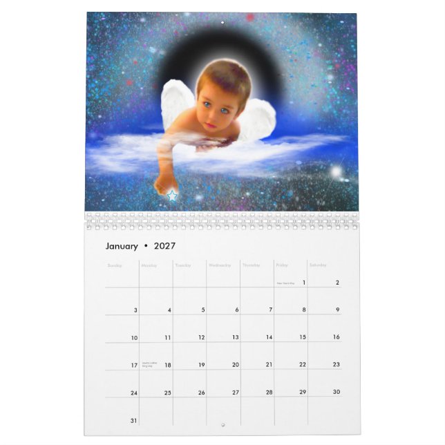 O ANJO SONHA O CALENDÁRIO 2 (Jan 2027)