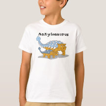 O Ankylosaurus caçoa a camisa