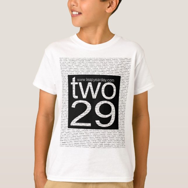 o ano de pulo two29 caçoa o t-shirt (Frente)