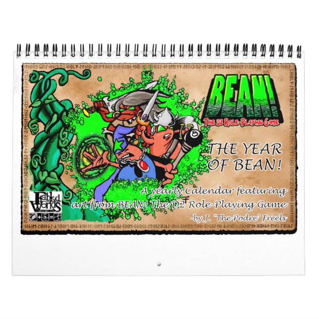 O Ano do BEAN! Calendário (Capa)