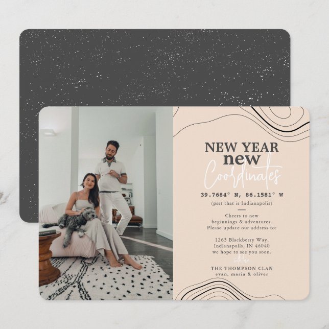 O Ano Novo Coordena o Anúncio de Movimentação Pic  (Frente/Verso)